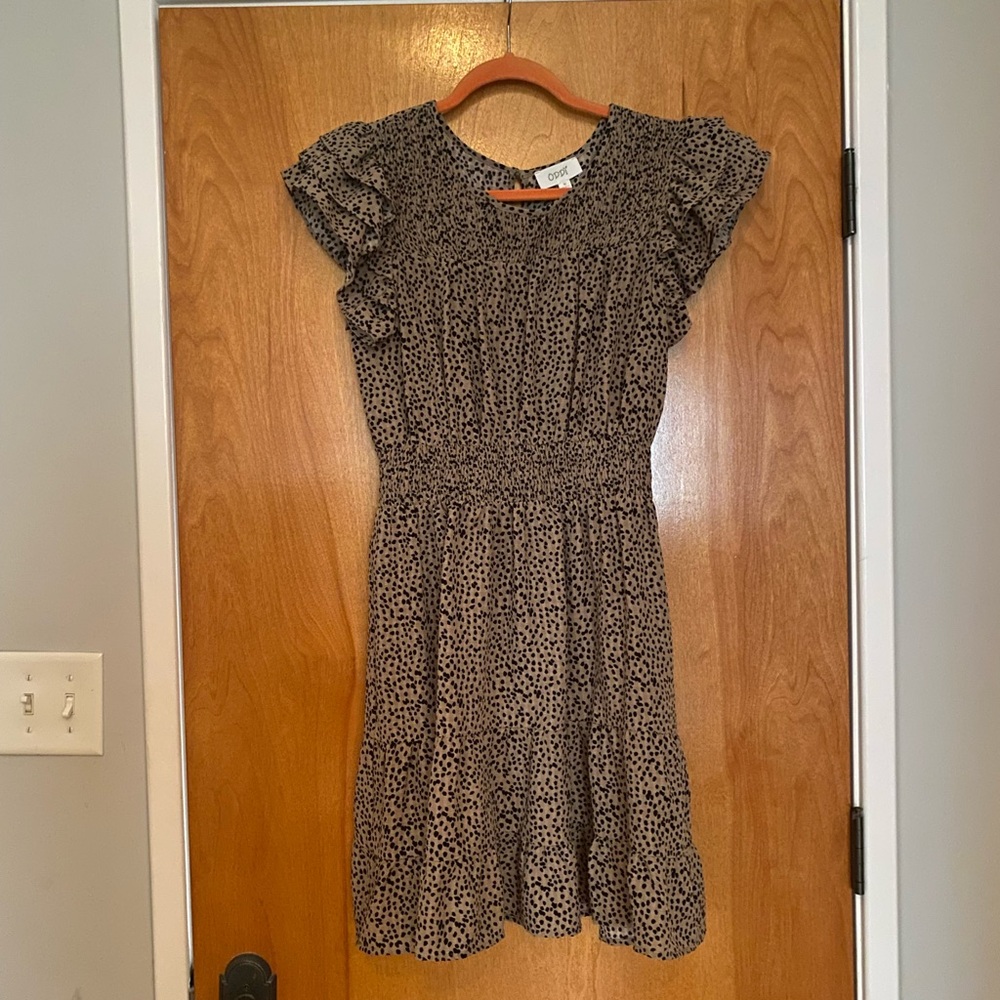 Leopard Print Dress - Maternity friendly